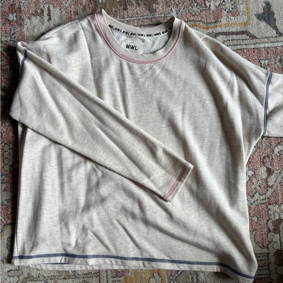 Madewell MWL Matching Set Sweatshirt and Sweatpants/Joggers - Picture 6 of 6